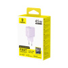 Адаптер питания Baseus FN22 1C 45W EU Nebula Purple (E0123303) в интернет магазине Stels.kz