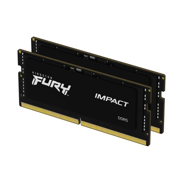 Комплект модулей памяти для ноутбука Kingston FURY Impact KF548S38IBK2-32 DDR5 32GB (Kit 2x16GB)