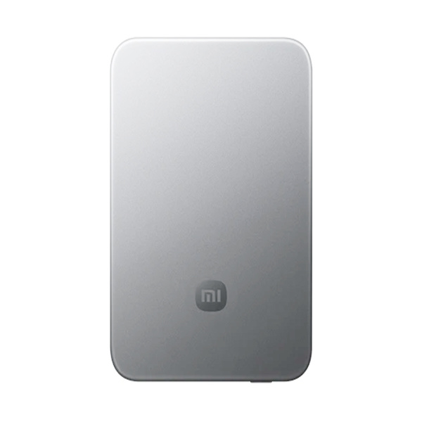 Портативный внешний аккумулятор Xiaomi UltraThin Magnetic Power Bank 5000 15W GL Glacier Silver в интернет магазине Stels.kz