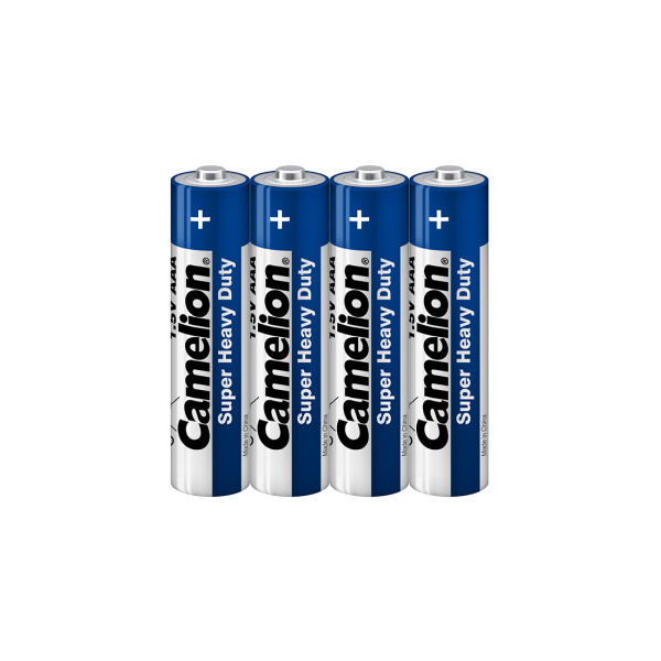 Батарейка CAMELION Super Heavy Duty R03P-SP4B 4 шт. в плёнке Батарейка CAMELION Super Heavy Duty R03P-SP4B 4 шт. в плёнке