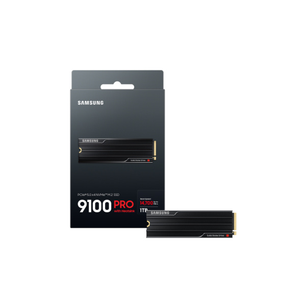 Твердотельный накопитель SSD Samsung 9100 PRO Heatsink 1TB M.2 в интернет магазине Stels.kz