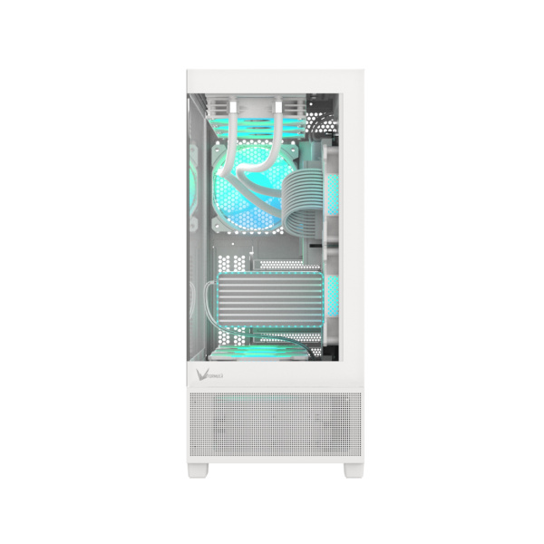 Компьютерный корпус Formula V Crystal E1 Cosmic White без Б/П в интернет магазине Stels.kz