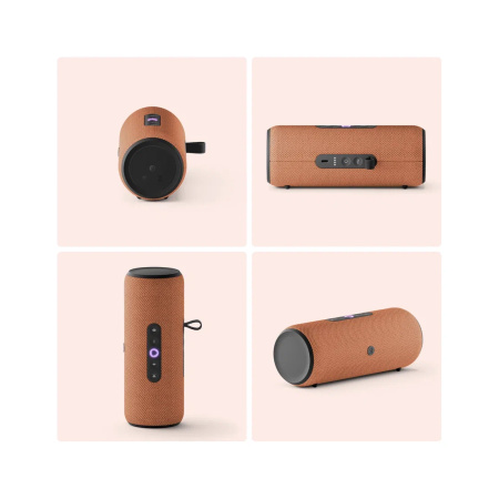 Портативная умная колонка Яндекс Станция Стрит с Алисой, 30 Вт, Оранжевый в интернет магазине Stels.kz