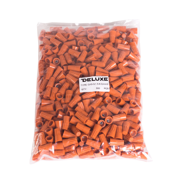 Соединительный изолирующий зажим Deluxe СИЗ-3 (1.5-6.0) мм2 (100 штук в упаковке) в интернет магазине Stels.kz