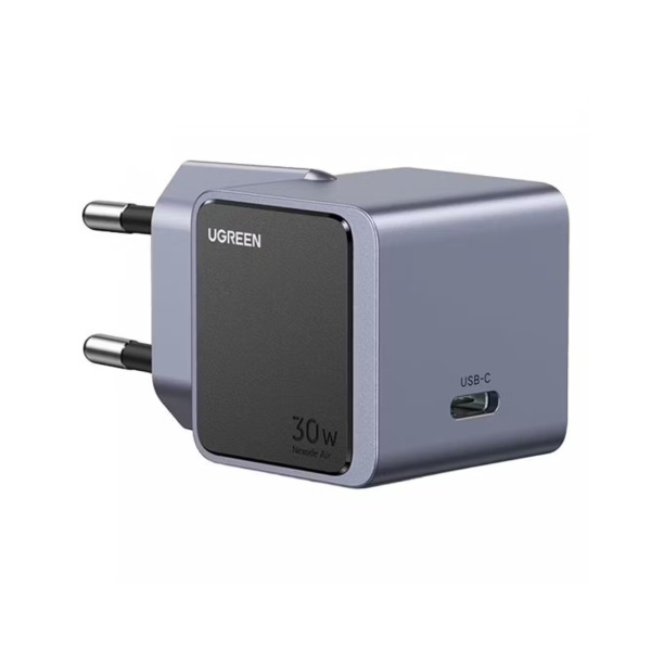 Универсальное зарядное устройство Ugreen X503/35041 30W PD GaN Серый Универсальное зарядное устройство Ugreen X503/35041 30W PD GaN Серый