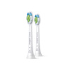Стандартные насадки для звуковой зубной щетки Philips Sonicare Optimal White HX6062/10 2шт Стандартные насадки для звуковой зубной щетки Philips Sonicare Optimal White HX6062/10 2шт