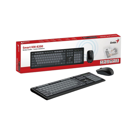 Комплект Клавиатура + Мышь Genius Smart KM-8200 в интернет магазине Stels.kz