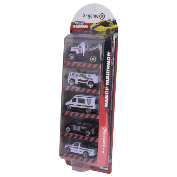 Набор машинок X-Game XGCM5B (5 машинок в уп.) в интернет магазине Stels.kz