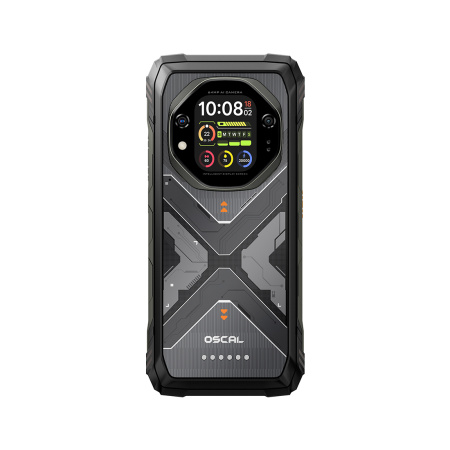 Смартфон OSCAL TANK 1 Rugged Phone 12GB RAM 256GB ROM Black в интернет магазине Stels.kz