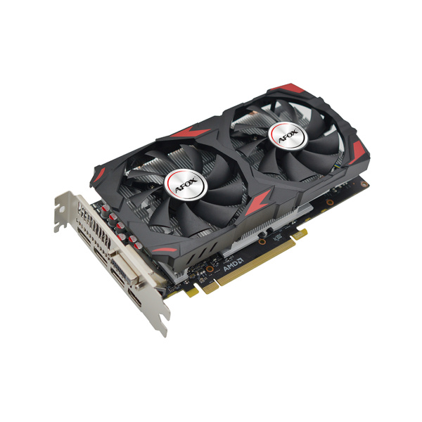 Видеокарта AFOX Radeon RX 570 GAMING 8GB Dual Fan (AFRX570-8192D5H5-V2) в интернет магазине Stels.kz
