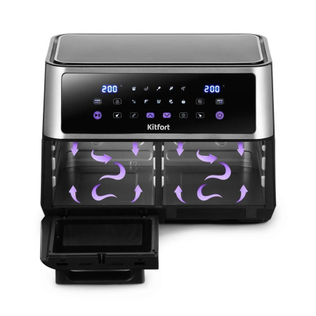 Аэрогриль Kitfort КТ-2256 2 в 1 в интернет магазине Stels.kz