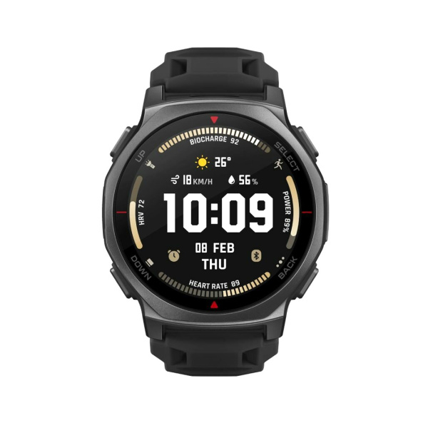 Смарт часы Amazfit T-Rex 3 Pro 44 mm Tactical Black в интернет магазине Stels.kz