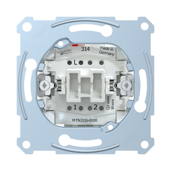 Переключатель мех-м MERTEN MTN3116-0000 D-Life 1 клавишный в интернет магазине Stels.kz