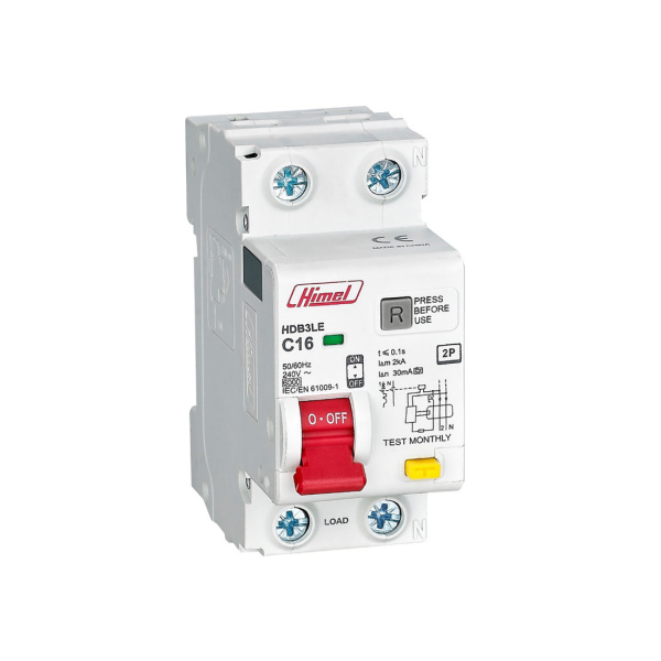 АВДТ Himel HDB3LE 2Р 20А 30мА AC АВДТ Himel HDB3LE 2Р 20А 30мА AC