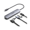 Концентратор Anker USB-C (5-in-1, 4K HDMI) (A8357HA0) Серый в интернет магазине Stels.kz
