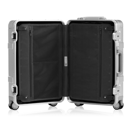 Чемодан NINETYGO Metal Luggage 20'' Серебристый в интернет магазине Stels.kz