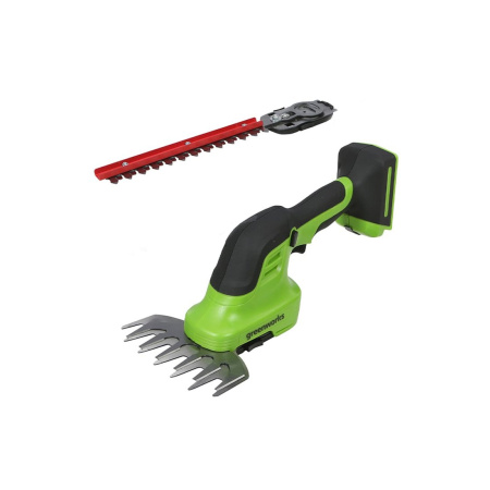 Садовые ножницы-кусторез аккумуляторные Greenworks G24SHT 24V без АКБ и ЗУ в интернет магазине Stels.kz