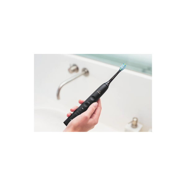 Электрическая звуковая зубная щетка Philips Sonicare 9000 DiamondClean HX9911/09 в интернет магазине Stels.kz