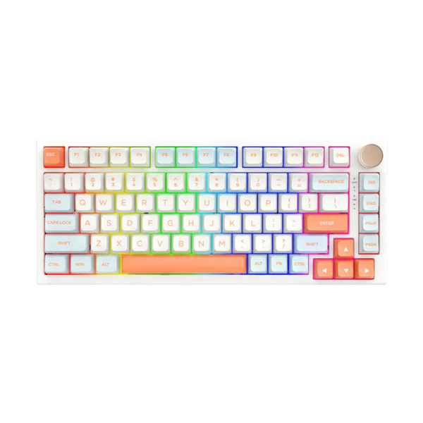 Купить не дорого Клавиатура VGN N75RGB 30287 Jelly Orange Tactile в интернет магазине Stels.kz Клавиатура VGN N75RGB 30287 Jelly Orange Tactile в интернет магазине Stels.kz
