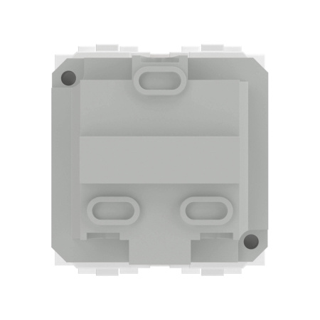 Электрическая розетка с заземлением DKC 76482B со шторками белая, 2мод. в интернет магазине Stels.kz