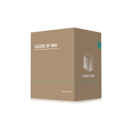 Компьютерный корпус Deepcool CG330 3F WH без Б/П в интернет магазине Stels.kz