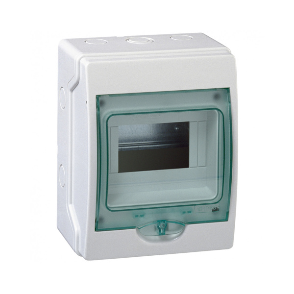 Пылевлагозащищенный корпус щита SE Kaedra 6 модулей IP65