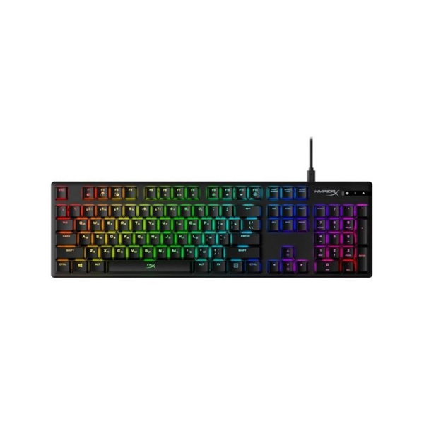 Купить не дорого Клавиатура HyperX Alloy Origins Mechanical Gaming Keyboard Russian layout 4P4F6AX#ACB в интернет магазине Stels.kz Клавиатура HyperX Alloy Origins Mechanical Gaming Keyboard Russian layout 4P4F6AX#ACB в интернет магазине Stels.kz