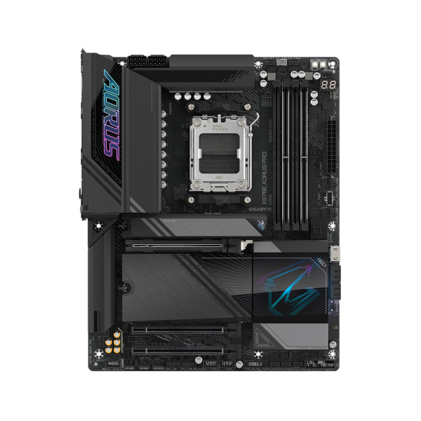 Купить не дорого Материнская плата Gigabyte X870E AORUS PRO в интернет магазине Stels.kz Материнская плата Gigabyte X870E AORUS PRO в интернет магазине Stels.kz