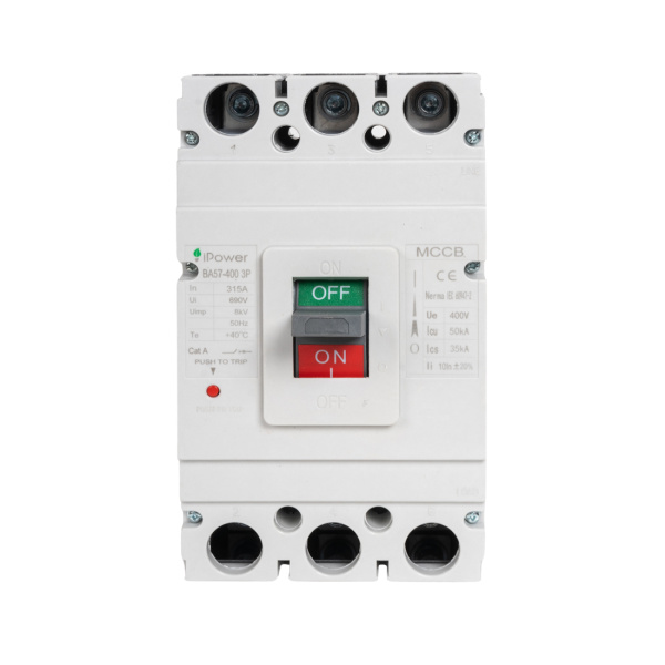 Автоматический выключатель iPower ВА57-400 3P 315A в интернет магазине Stels.kz