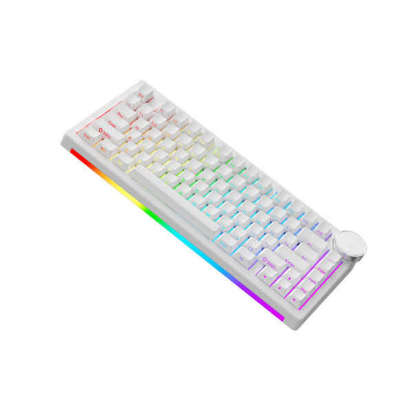Клавиатура Ajazz AK820 V2 Ice Island Switch White