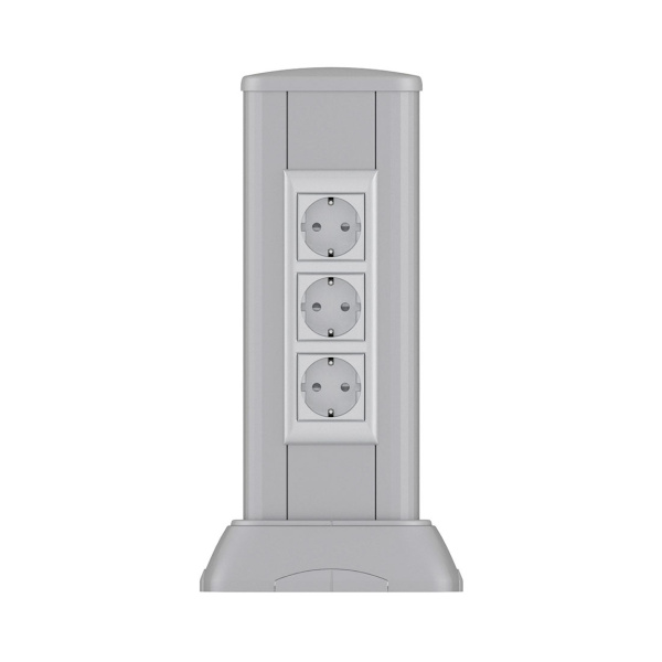 Миниколонна алюминиевая DKC 19534 0.35м темно-серебристый металлик