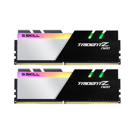 Комплект модулей памяти G.SKILL TridentZ Neo RGB F4-3200C16D-16GTZN DDR4 16GB (Kit 2x8GB) 3200MHz в интернет магазине Stels.kz