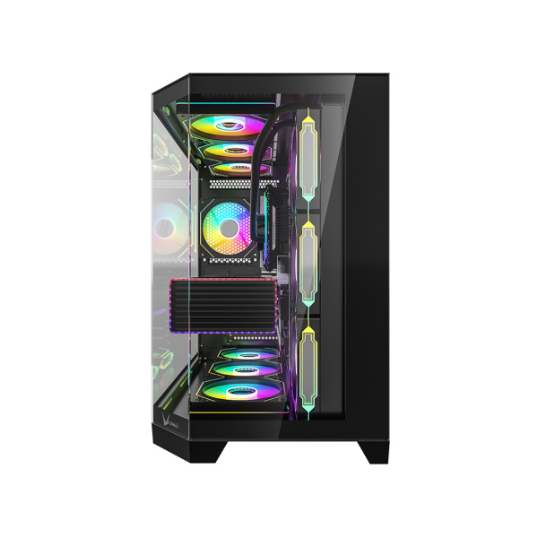 Компьютерный корпус Formula V Crystal Z6 Floe Black без Б/П в интернет магазине Stels.kz