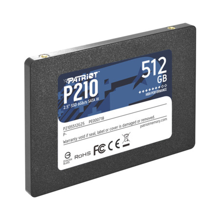Твердотельный накопитель SSD Patriot P210 512GB SATA в интернет магазине Stels.kz