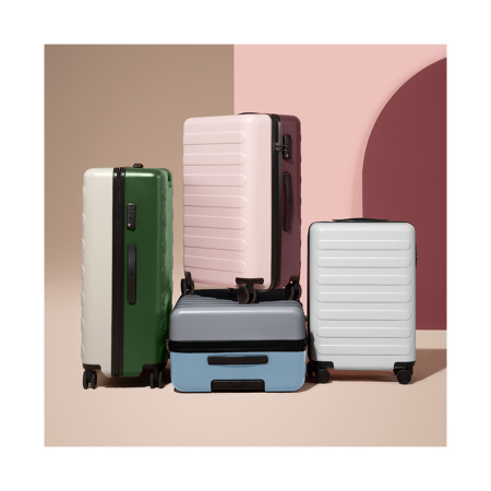 Чемодан NINETYGO Rhine Luggage 26" Moonlight white+Mocha brown в интернет магазине Stels.kz