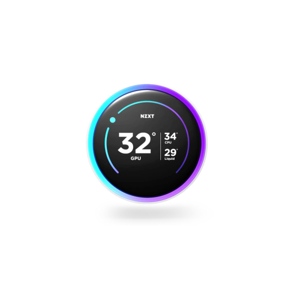 Кулер с водяным охлаждением NZXT Kraken Elite 360 RGB V2 RL-KR36E-W2 White в интернет магазине Stels.kz