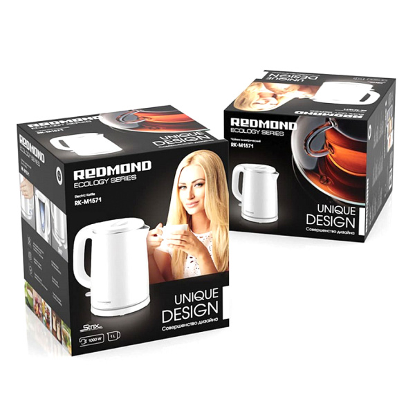 Купить не дорого Чайник электрический Redmond RK-M1571 Белый в интернет магазине Stels.kz Чайник электрический Redmond RK-M1571 Белый в интернет магазине Stels.kz