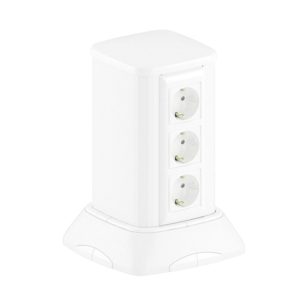 Миниколонна алюминиевая DKC 19522 0.25м белый в интернет магазине Stels.kz