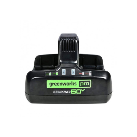 Быстрое зарядное устройство для двух аккумуляторов Greenworks 2954407 60V 10А в интернет магазине Stels.kz