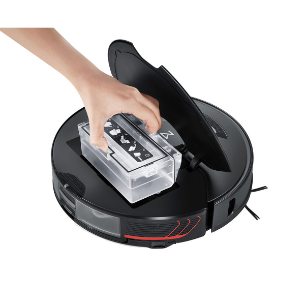 Робот-пылесос Roborock S7 MaxV с зарядной базой (CDZ12RR/CDZ11RR) Черный в интернет магазине Stels.kz