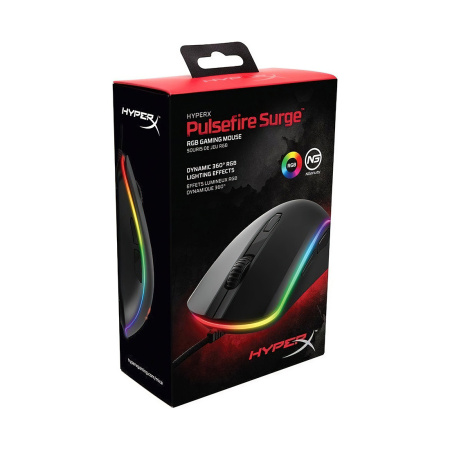Компьютерная мышь HyperX Pulsefire Surge RGB Gaming 4P5Q1AA в интернет магазине Stels.kz