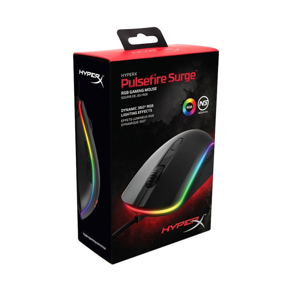Компьютерная мышь HyperX Pulsefire Surge RGB Gaming 4P5Q1AA в интернет магазине Stels.kz