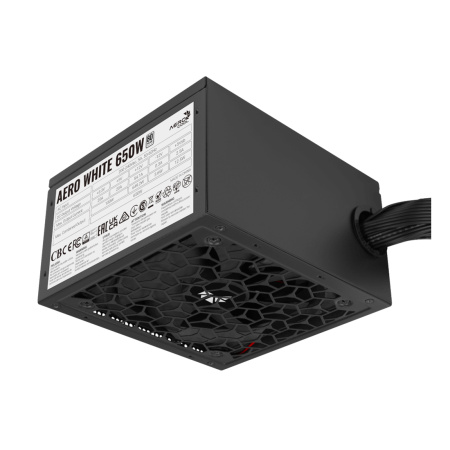 Блок питания Aerocool AERO WHITE 650W в интернет магазине Stels.kz