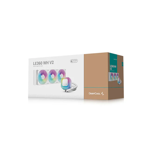 Кулер с водяным охлаждением Deepcool LE360 WH V2 в интернет магазине Stels.kz