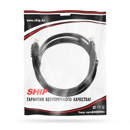 Патч Корд SHIP Cat.6 UTP LSZH RJ-45 2 м S6025BK0200-P в интернет магазине Stels.kz