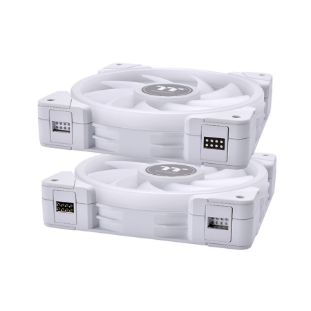 Кулер для компьютерного корпуса Thermaltake SWAFAN EX14 RGB PC Cooling Fan White (3-Fan Pack) в интернет магазине Stels.kz