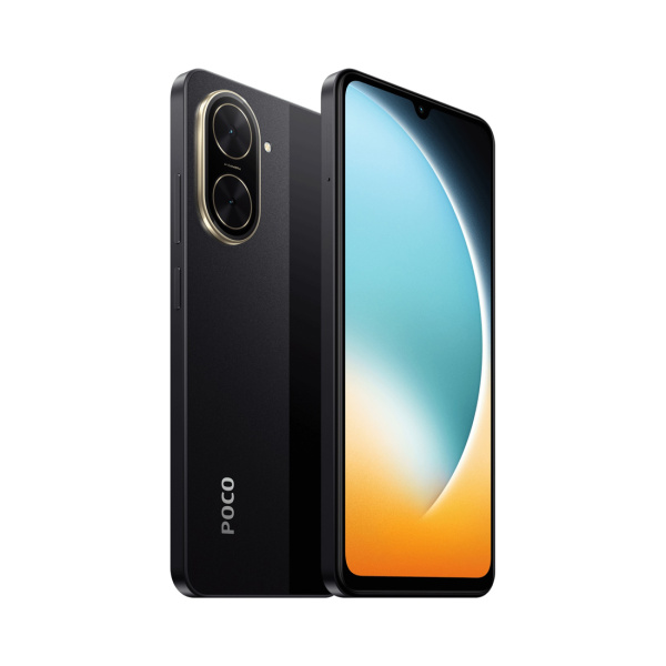 Мобильный телефон POCO C71 4GB RAM 128GB ROM Black в интернет магазине Stels.kz
