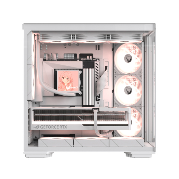 Компьютерный корпус Formula V Crystal Z7 PA White без Б/П в интернет магазине Stels.kz