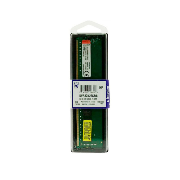 Купить не дорого Модуль памяти Kingston KVR32N22S8/8WP DDR4 8GB 3200MHz в интернет магазине Stels.kz Модуль памяти Kingston KVR32N22S8/8WP DDR4 8GB 3200MHz в интернет магазине Stels.kz