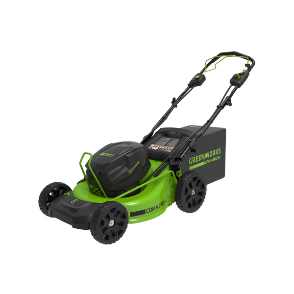 Газонокосилка аккумуляторная Greenworks 2515907UB 82V 51 см самоходная бесщеточная c 1хАКБ 5Ач и ЗУ